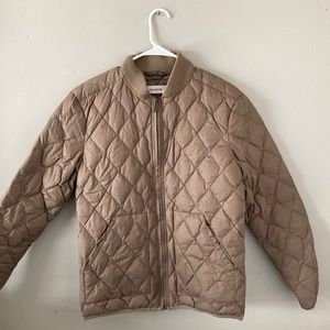 Nixon Brown Padded Jacket - M